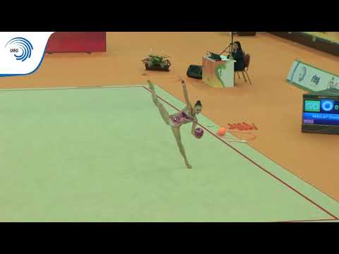 Denisa MAILAT (ROU) - 2018 Rhythmic Europeans, all around final ball