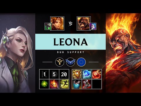 Leona Support vs Brand - EUW Diamond Patch 25.20