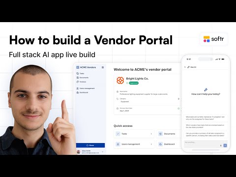 How to Build a Vendor Portal (No-code Tutorial + Free Template)
