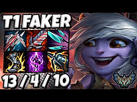 T1 Faker Tristana vs Yone [ MID ] Patch 13.19 Korea Challenger ✅
