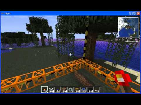 Tekkit - How to Build a Mega Quarry