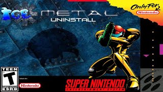 Super Metroid Ice Metal Uninstall - Hack Snes