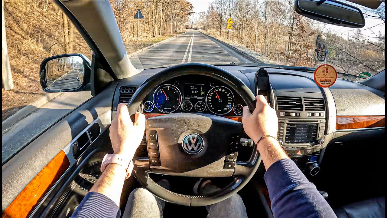 2005 Volkswagen Touareg V6 [3.0 TDI 225 HP] | POV Test ...