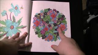 My Adult Coloring Books Collection #1 March 2016 || BeingJessica