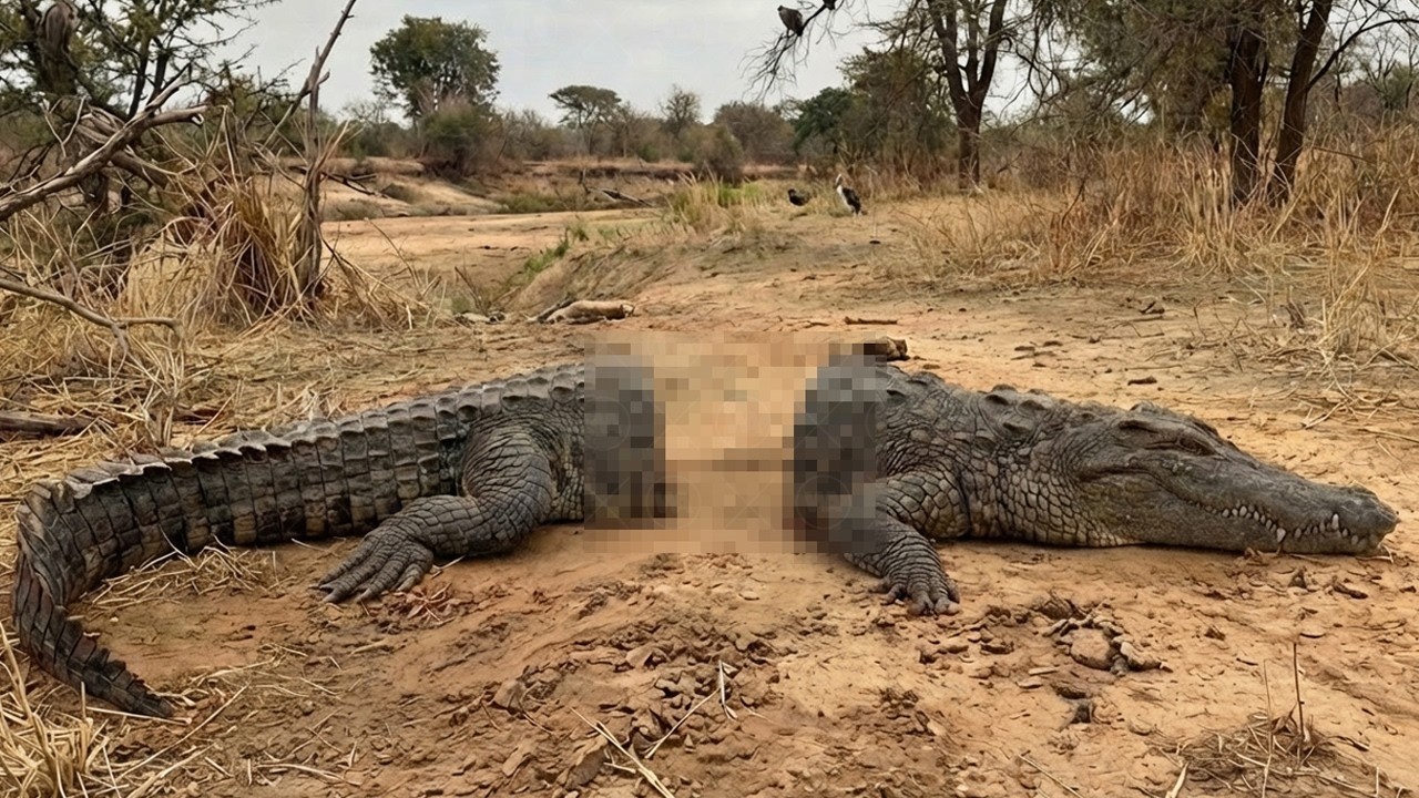 Este Es Quien Corta Cocodrilos Por La Mitad En África
