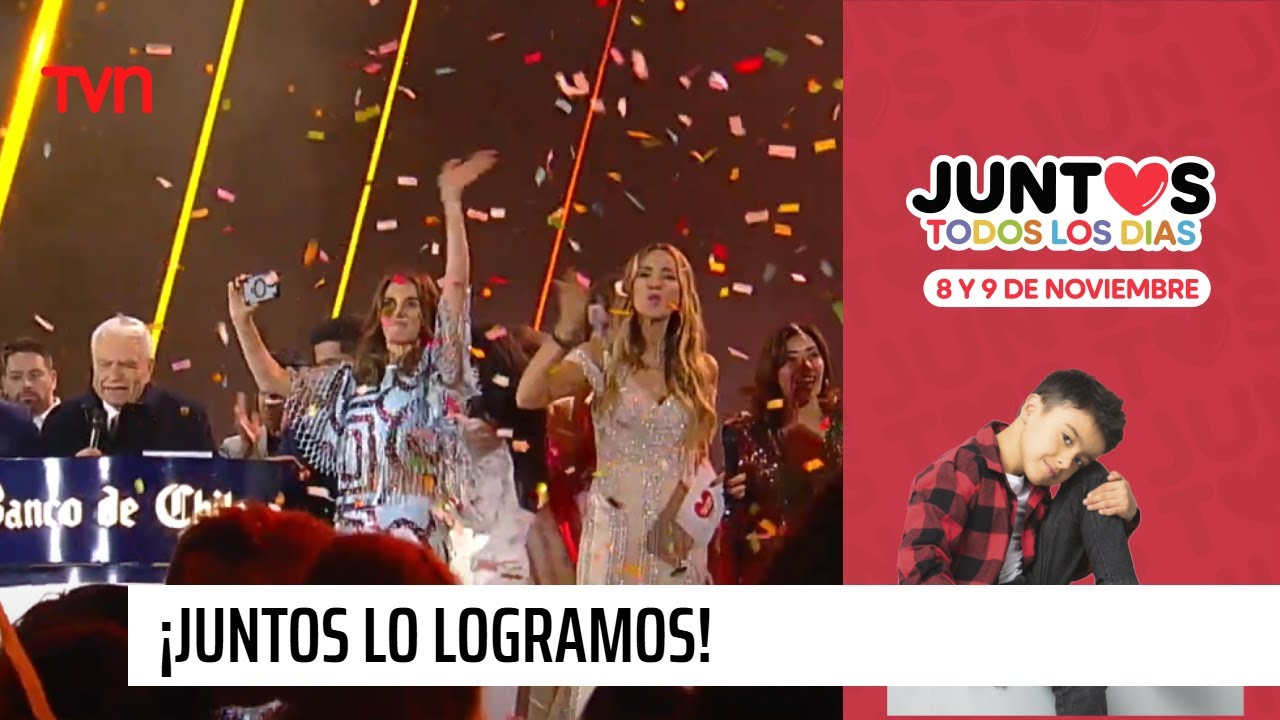 Teletón 2024 supera la meta y recauda más de $40.500 millones