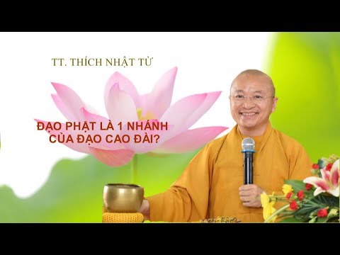 ĐẠO PHẬT LÀ MỘT NHÁNH CỦA ĐẠO CAO ĐÀI? - TT. THÍCH NHẬT TỪ