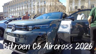La Citroën C5 Aircross al Salone dell' Auto di Torino: più grande, più hi-tech e ora anche elettrica