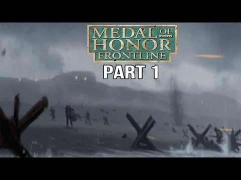 Medal of Honor Frontline Gameplay Walkthrough Part 1 - Normandy Landings