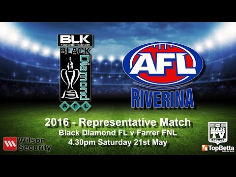 2016 - AFL NSW/ACT Rep - Black Diamond FL v Farrer FNL