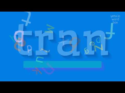 How to say "tran"! (High Quality Voices)