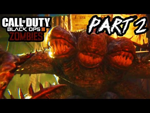 Call of Duty Black Ops 3 Zombies Gameplay Part 2 - GIANT MONSTER!! (Shadows Of Evil PS4 1080p)