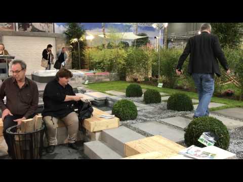 Bodin Pflanzliche Raumgestaltung auf der Freizeit, Touristik & Garten Nürnberg 2017, Teil 1