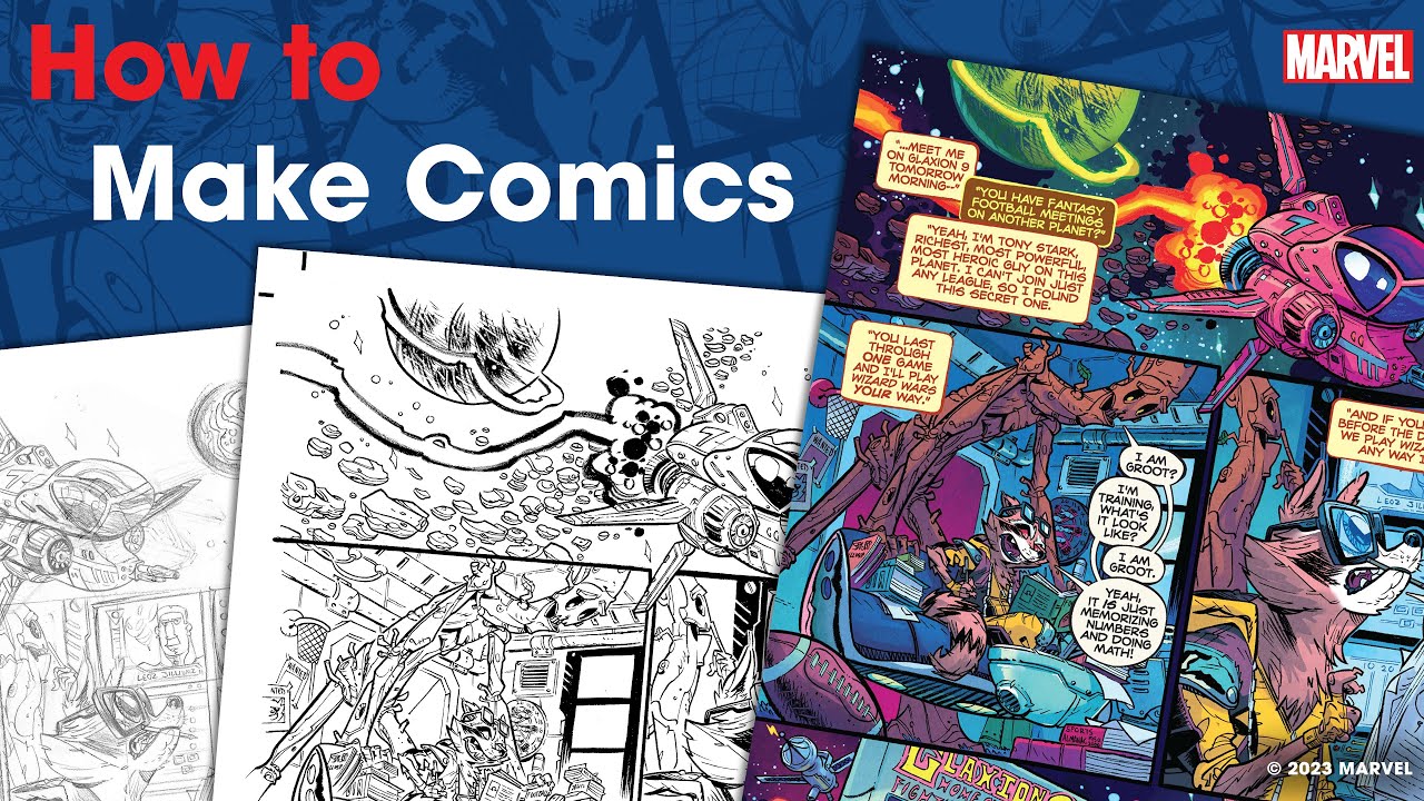 How to Make Comics - Marvel's The Art of Storytelling