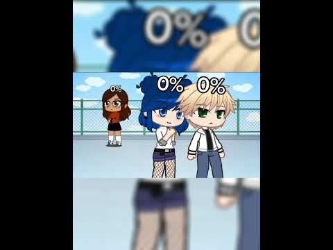 Rage Percent 😡 | Miraculous Ladybug | Gacha edit #shorts #meme #gachaclub #gachalife #viral