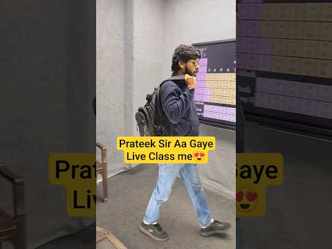 Prateek Sir Entry in JEE Mains 2026 SMR 🔥💀 #shorts #esaral #iit #jee #jee2026