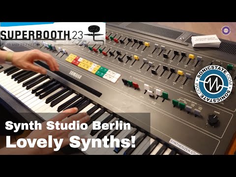Superbooth 2023: Synth Studio Berlin - Rent Classic Synths By the Hour