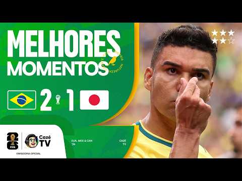 Melhores momentos de Brasil x Japão