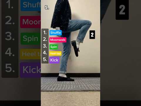 5 quick Michael Jackson moves tutorial ✨🚶 | easy