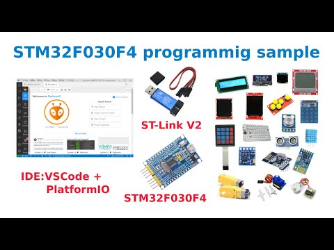 STM32F030 code programming collection