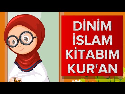 Dinim İslam Kitabım Kur’an | Çocuklar İçin Eğitici Dini İlahi | Bibercik TV Çocuk İlahileri