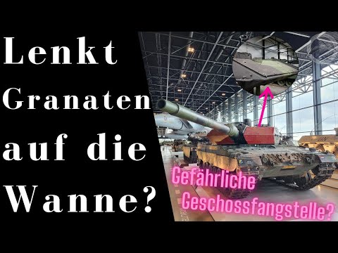 The Leopard 2's "wedge armor" – Is it problematic? And how does it work?