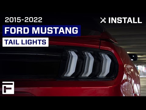 How To: Install 15+ Ford Mustang Sequential LED Tail Lights | FORM Lighting
