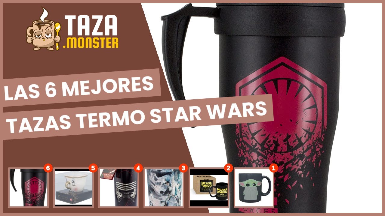 Las 6 mejores tazas termo star wars