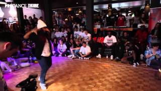 IBE 2014 | UK Champs Hip Hop Freestyle Battle Quarter Final | Lindsay Vs. Snu Dee