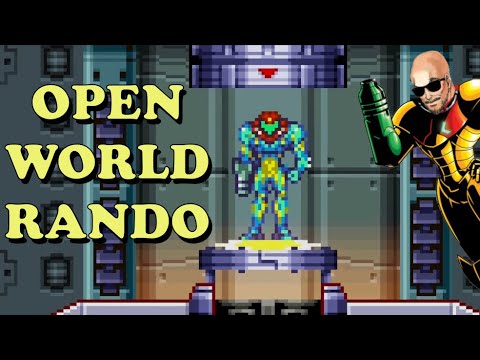 Castlevania Speedrunner Plays Metroid Fusion Open World Randomizer
