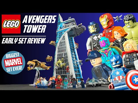 REVIEW: $500 LEGO Avengers Tower Set 76269