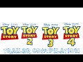 Toy Story 1 4 Trailer Compilation