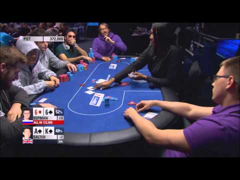 SALTER's Red Triangle Of Death - SEPMAN vs SALTER - EPT 10 Grand Final - Poker Highlight