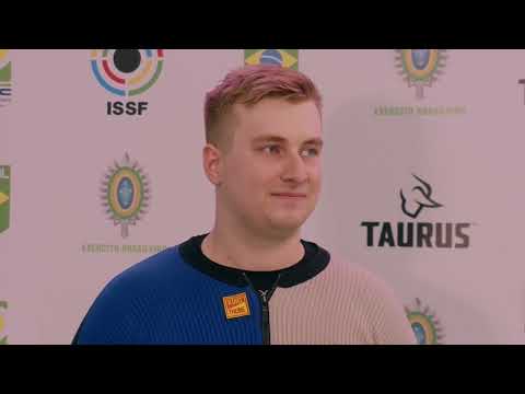 Interview HALVORSEN Ole Martin GBR 50m Rifle 3 Positions Men 2024 Rio De Janeiro ISSF WC
