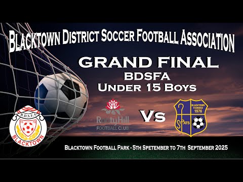 Saturday 2025 Grand Final  Under 15 Boys