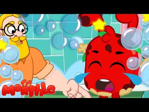 Morphle HATES BATH TIME - My Magic Pet Morphle | Cartoons For Kids | ABCs and 123s