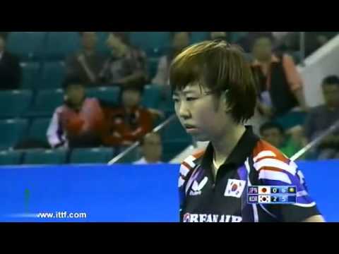 Fukuhara Ai vs. Yang Ha Eun --- Table Tennis World Cup 2013