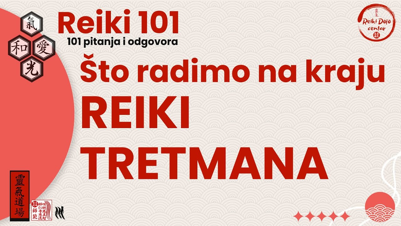 Što radimo na kraju tretmana