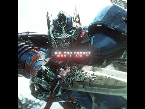 Greatest leader in fiction🔥 | Optimus Prime Edit