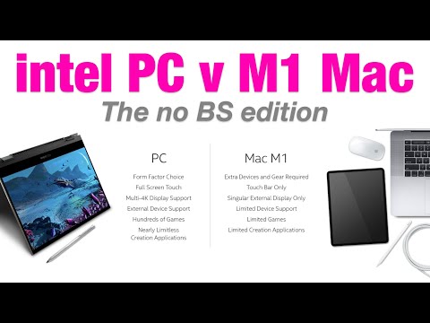 The Truth | Apple M1 vs Intel – Which Processor Is Right for You? 2021 PC vs. Mac Video