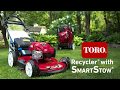 What Is Toro Recycler Smart Stow Lawn Mower? - Ace Hardware What Is Toro Recycler Smart Stow Lawn Mower? - Ace Hardware