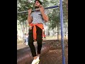 Chin-ups in Nashik Indira nagar track ||Ankit Adhana ||fitness model