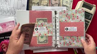 Cash Stuffing Money Saving Challenges for February Weeks #1 & #2 - TracEy Monster Savings on Etsy