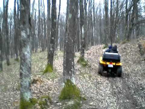atv" plimbare pe valea ursului (arges)
