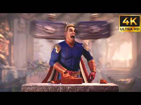 All Homelander Test Your Might Failures & Success | Mortal Kombat 1 (4k)