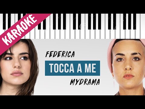 Federica Carta, MYDRAMA | Tocca A Me // Piano Karaoke con Testo