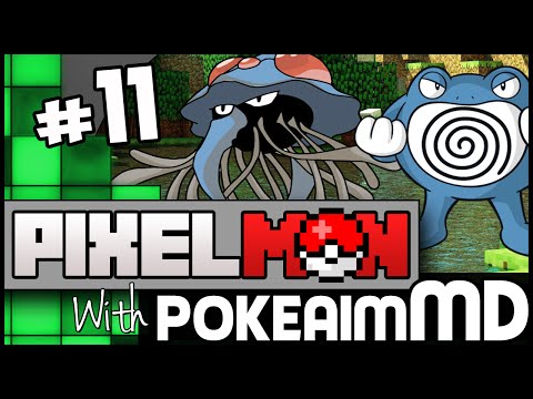 Minecraft Pixelmon Green w/ PokeaimMD, Akamaru, Gator & steve! Ep 11 - GARBAGE