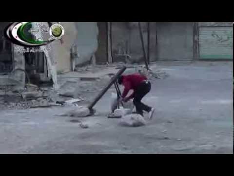 استهداف مقرات حزب الله بقذائف الهاون في السيدة زينب من قبل لواء شهداء الجولان ردا على محاولة اقتحام الذيابية