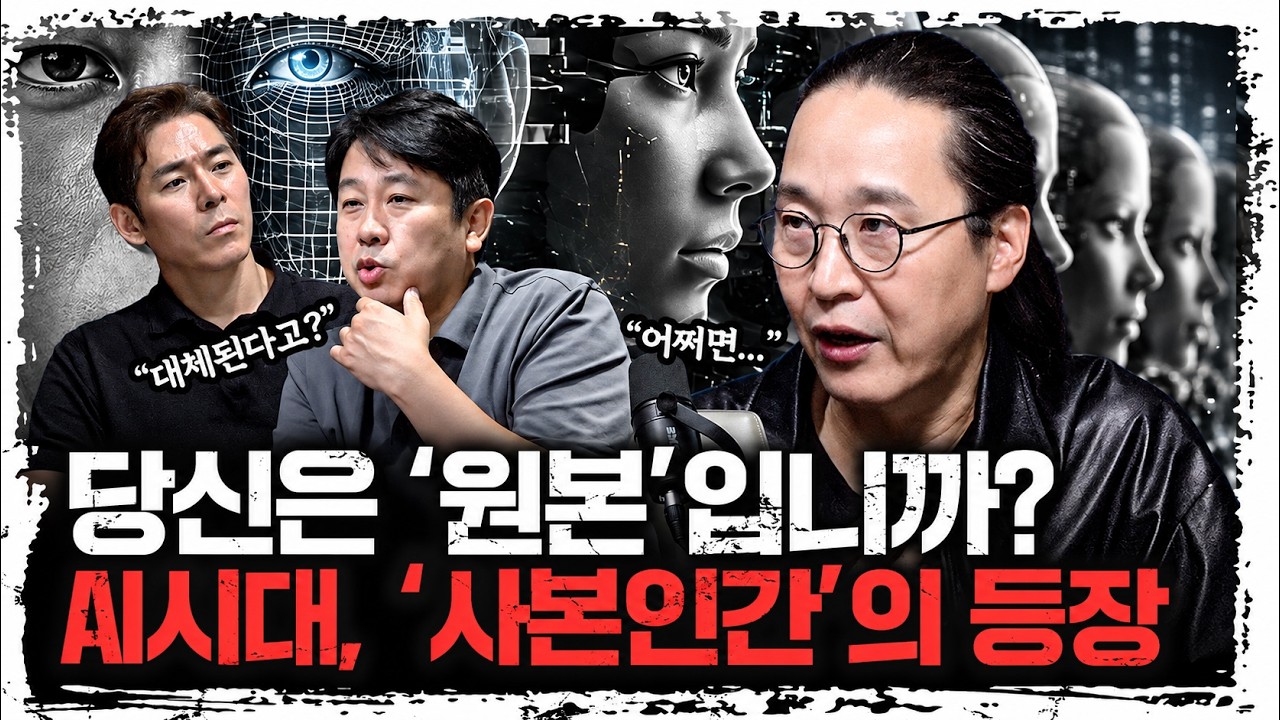 AI가 나보다 나를 더 잘 안다면? ‘사본인간’이 시작됐다 | 마인드마이너 송길영 [신과대화]