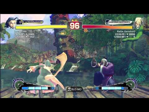 SSF4 AE Europe Ranked: Louffy086(Rose) vs RaGe Genshir0(Gen)